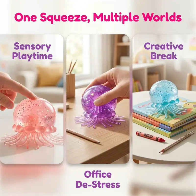 Jellyfish Fidget Squishy Toy
